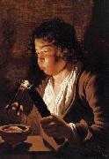 Jan lievens Fire and Childhood Germany oil painting artist